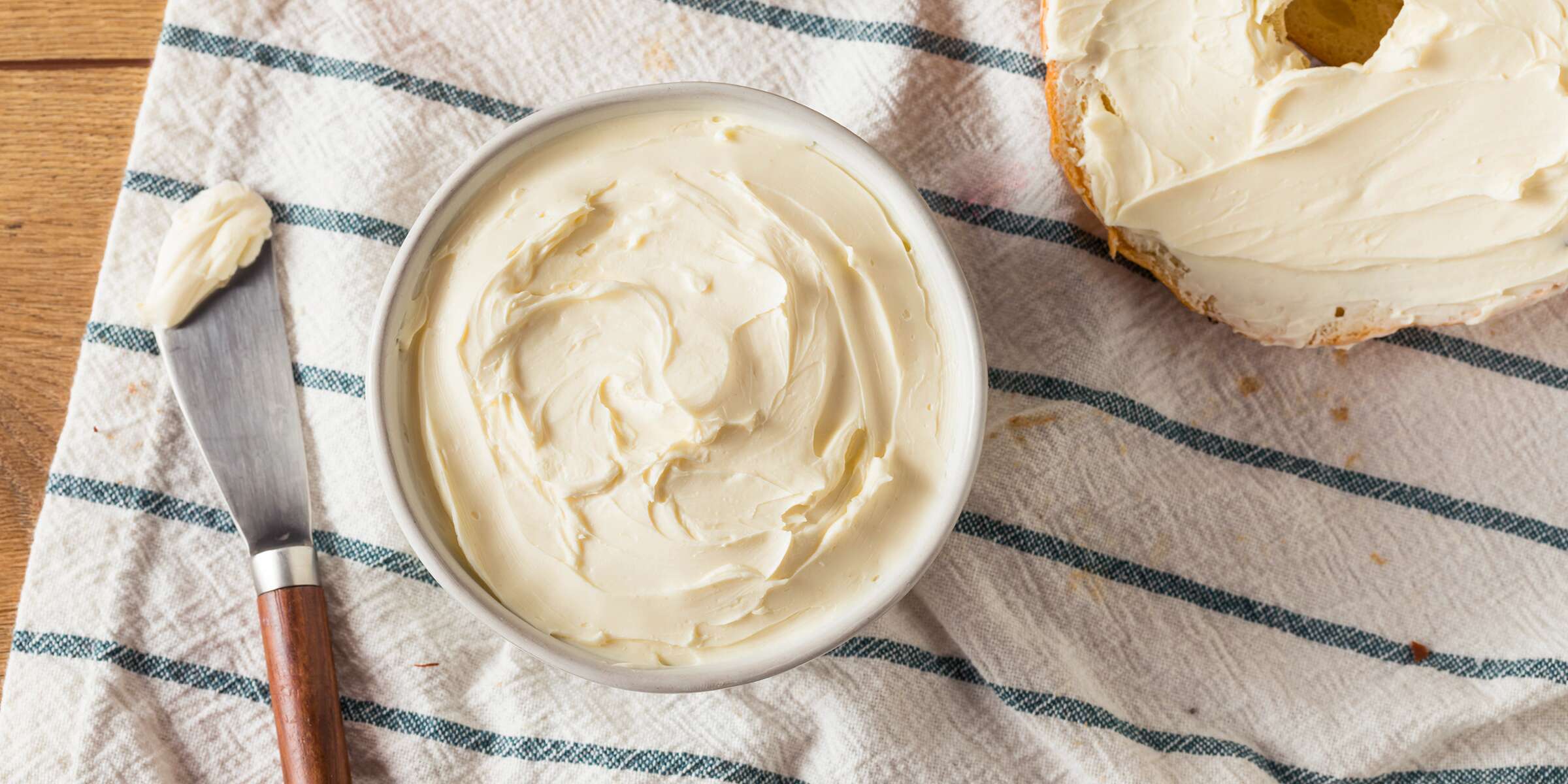 Cream cheese en France types et recettes.